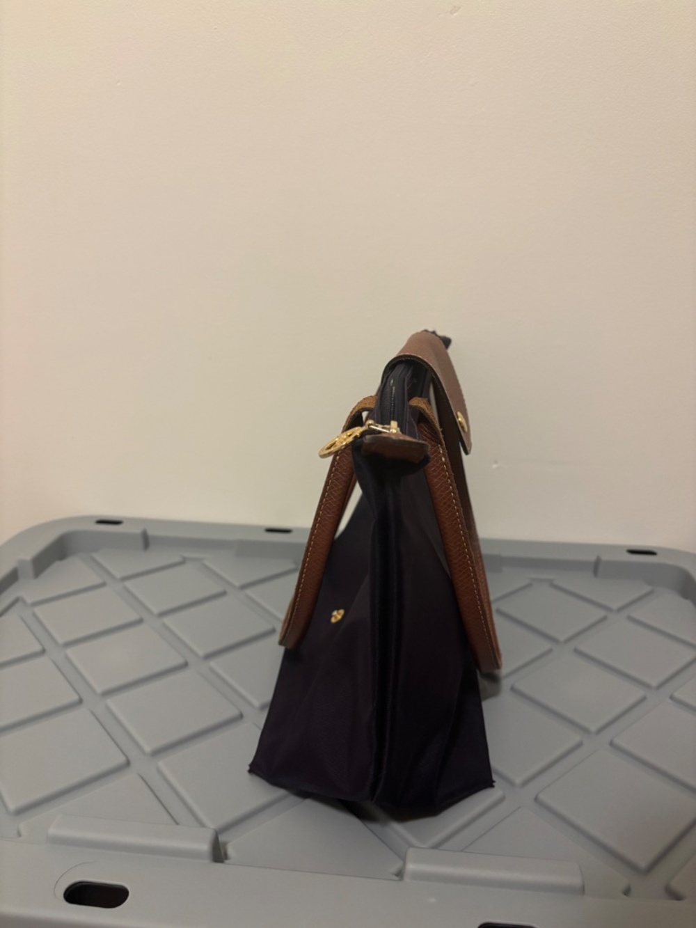 Plum Longchamp Le Pliage Nylon Tote – Medium - Picture 4 of 15